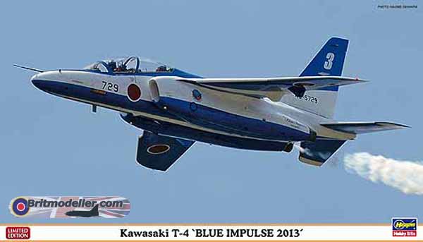 Kawasaki T-4 'Blue Impulse 2013' 1:72 Hasegawa - Limted Edition